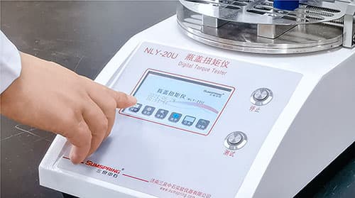 滴眼劑瓶瓶蓋扭力測試儀 滴眼劑瓶瓶蓋扭力測試儀